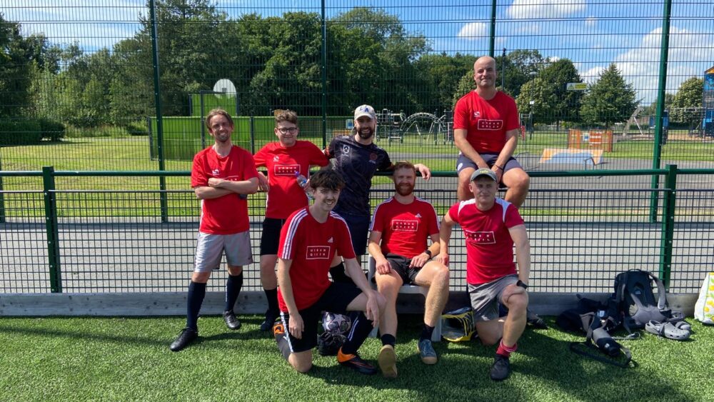Team Urban Green at PWA Charity Football